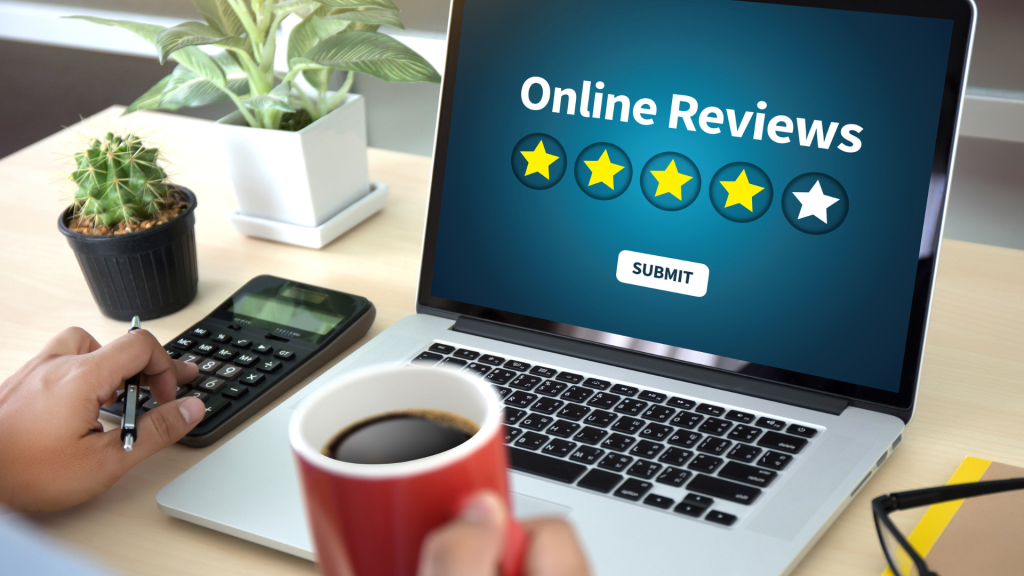 Online reviews for SEO